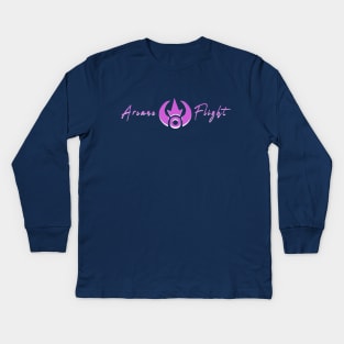 Arcane Flight Kids Long Sleeve T-Shirt